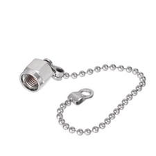 Dust Cap for SMA Jack Female connector with Ring chain hot