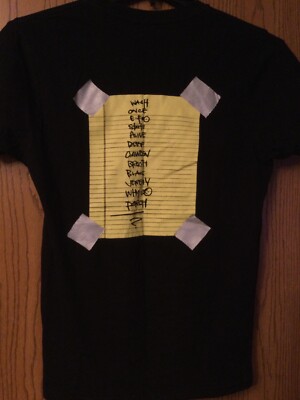 Pearl Jam - “Alive” - Black Shirt - 2 Sided - Rock Me - Size
