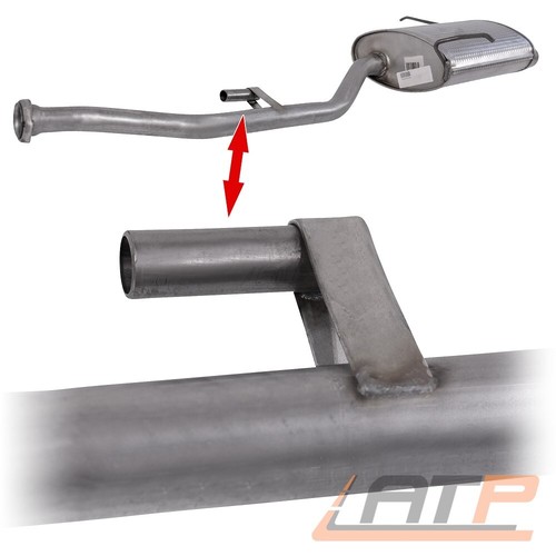 ENDSCHALLDÄMPFER SCHALLDÄMPFER FÜR BMW 3-ER E36 COMPACT 316g 316i BJ 94-00 - Bild 4 von 6