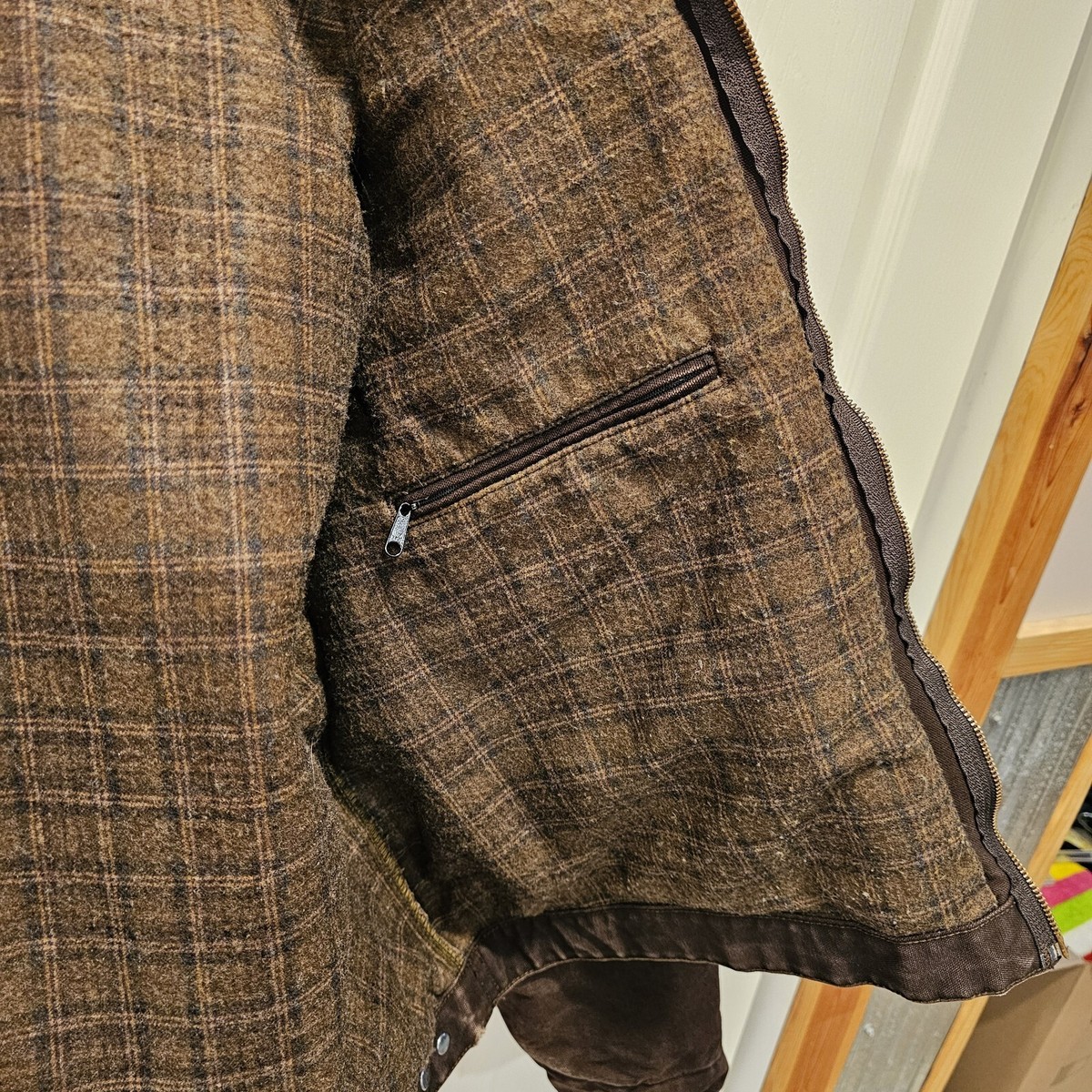 Vintage Carhartt J97 DKB Flannel Lined Canvas Detroit Jacket Vintage Carhartt J97 DKB Flannel Lined Canvas Detroit Jacket