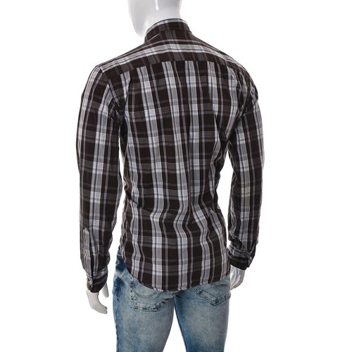 Marc O'Polo Mens Casual Button Up Business Shirt Long Sleeve Size XL Plaid Top - Picture 3 of 6