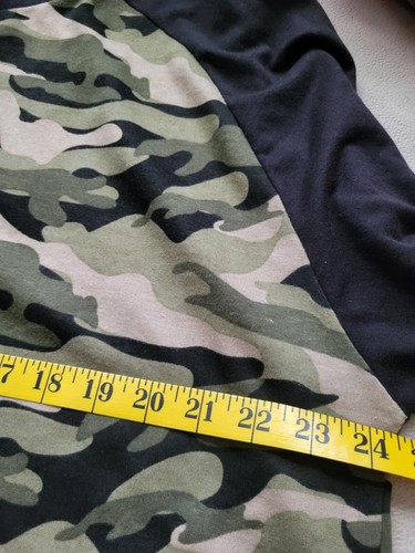Men's XL Open Trails Camo Henley Raglan Long sleeve Shirt Excellent Condition - Picture 3 of 4