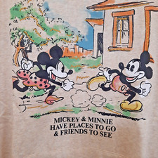 Disney Mickey  Minnie Hooded Women Sweatshirt NEW With Tags Places To Go