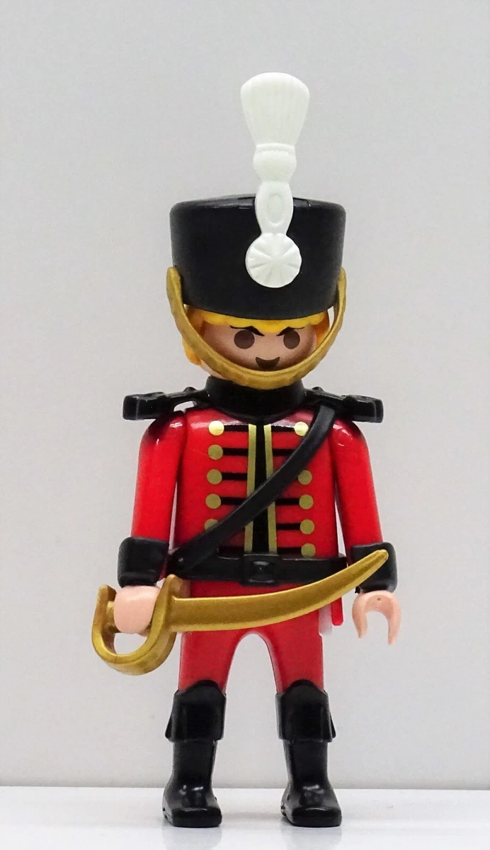 4 x GRENADIER + OFFIZIER Playmobil Elite Garde Rotröcke Napoleon Top Custom RAR