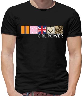 Girl Power - Herren T-Shirt - Spice Band Musik Sportlich Scary Posh Baby
