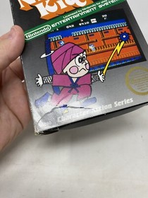Ninja Kid (Nintendo NES) 5 screw hangtab Complete in Box cib Ships Fast