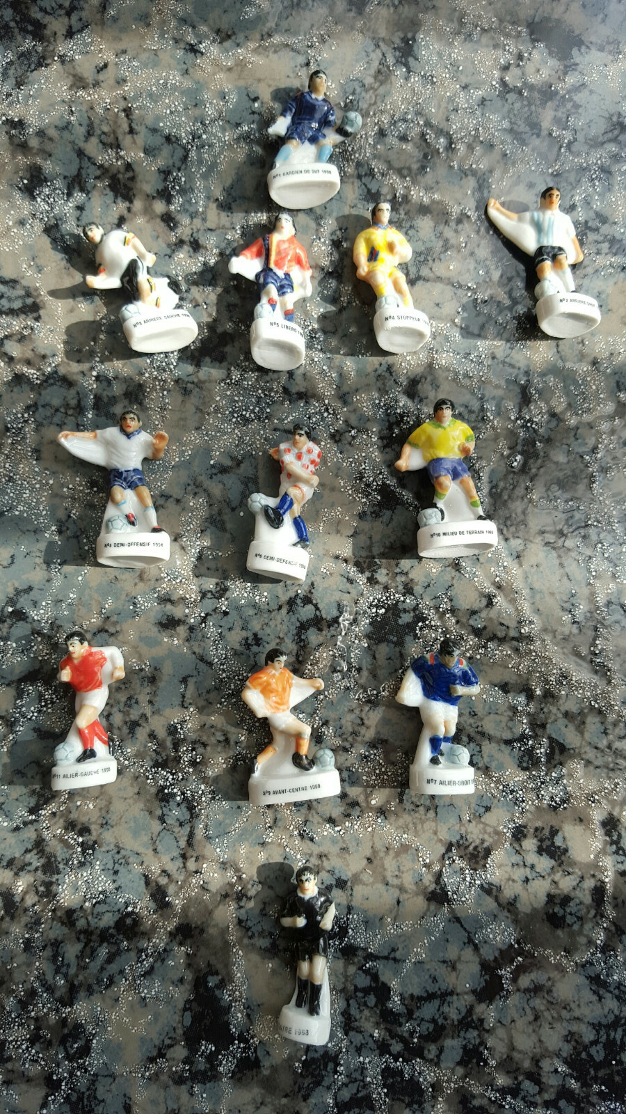 LOT De 12 Fèves Football - France 98 Coupe Du Monde - Collection - Neuves
