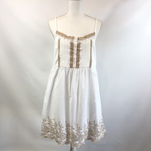 white cotton sundress