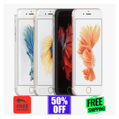 Apple iPhone 6s - 16/32/64/128GB in Silver, Gray, Rose Gold - Verizon, Unlocked