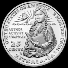 2024 (S) ZITKALA-SA AMERICAN WOMAN UNCIRCULATED QUARTER