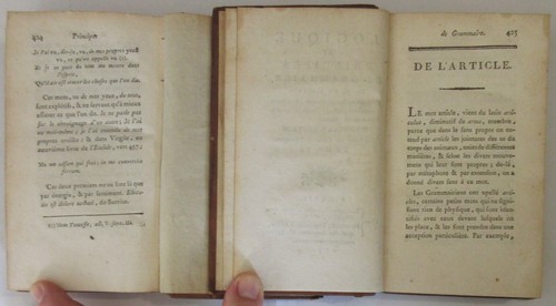 DUMARSAIS LOGIQUE ET PRINCIPE DE GRAMMAIRE 1792 COMPLET LINGUISTIQUE FRANCAIS - Imagen 5 de 6
