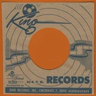 KING RECORDS (brown/blue) - REPRODUCTION RECORD COMPANY SLEEVES (pack of 10)