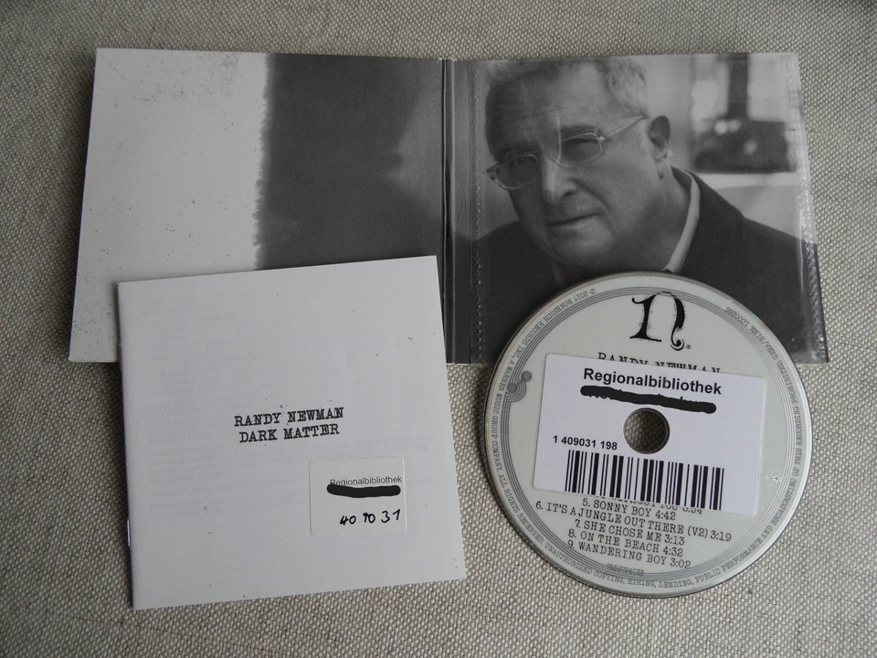 RANDY NEWMAN - DARK MATTER - CD 2017 - Digipack - Bild 2 von 3