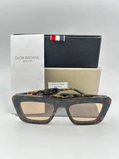 Thom Browne Sunglasses TBS415-52-02 TKT Brown Tortoise 52mm