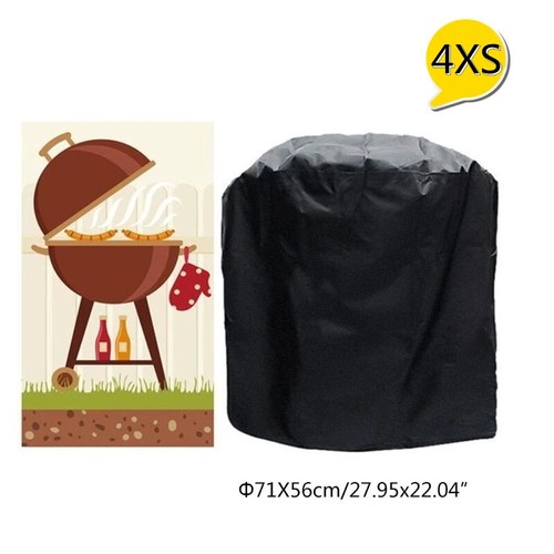 Waterproof Rain BBQ Cover Outdoor Grill Covers Anti Dust Rain Electric BBQ Cover - Picture 22 of 29