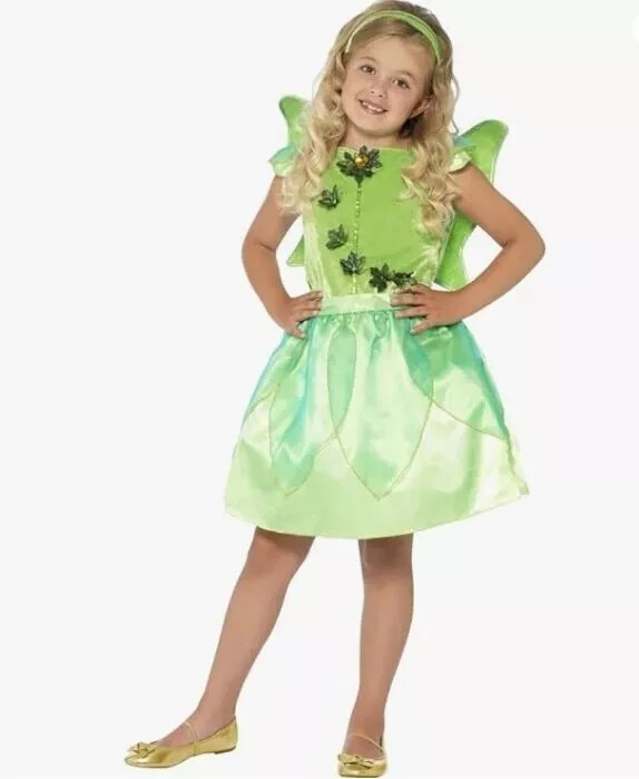 Smiffy's Baby Girls' Forest Fairy Costume, Green, Toddler Medium | eBay