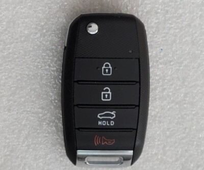 New OEM keyless entry flip key fob remote. Door lock 4 button for Optima 2016-20