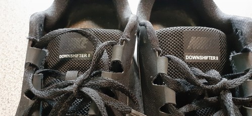 Nike Mens Downshifter 8 908984-001 Black Running Shoes Sneakers Size 11.5 - Picture 4 of 10