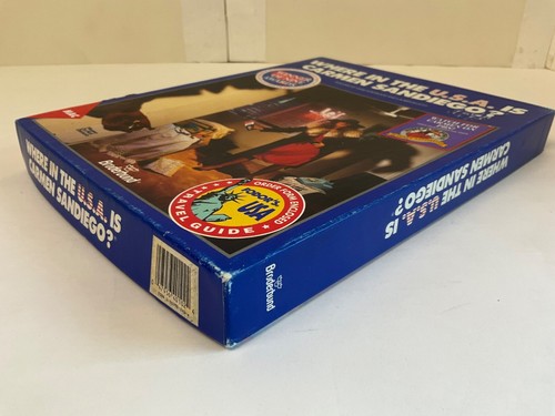 Tested ! *Missing Disk 1* Where in the USA is Carmen Sandiego? 3.5 Hard MAC 1989 - Picture 9 of 12