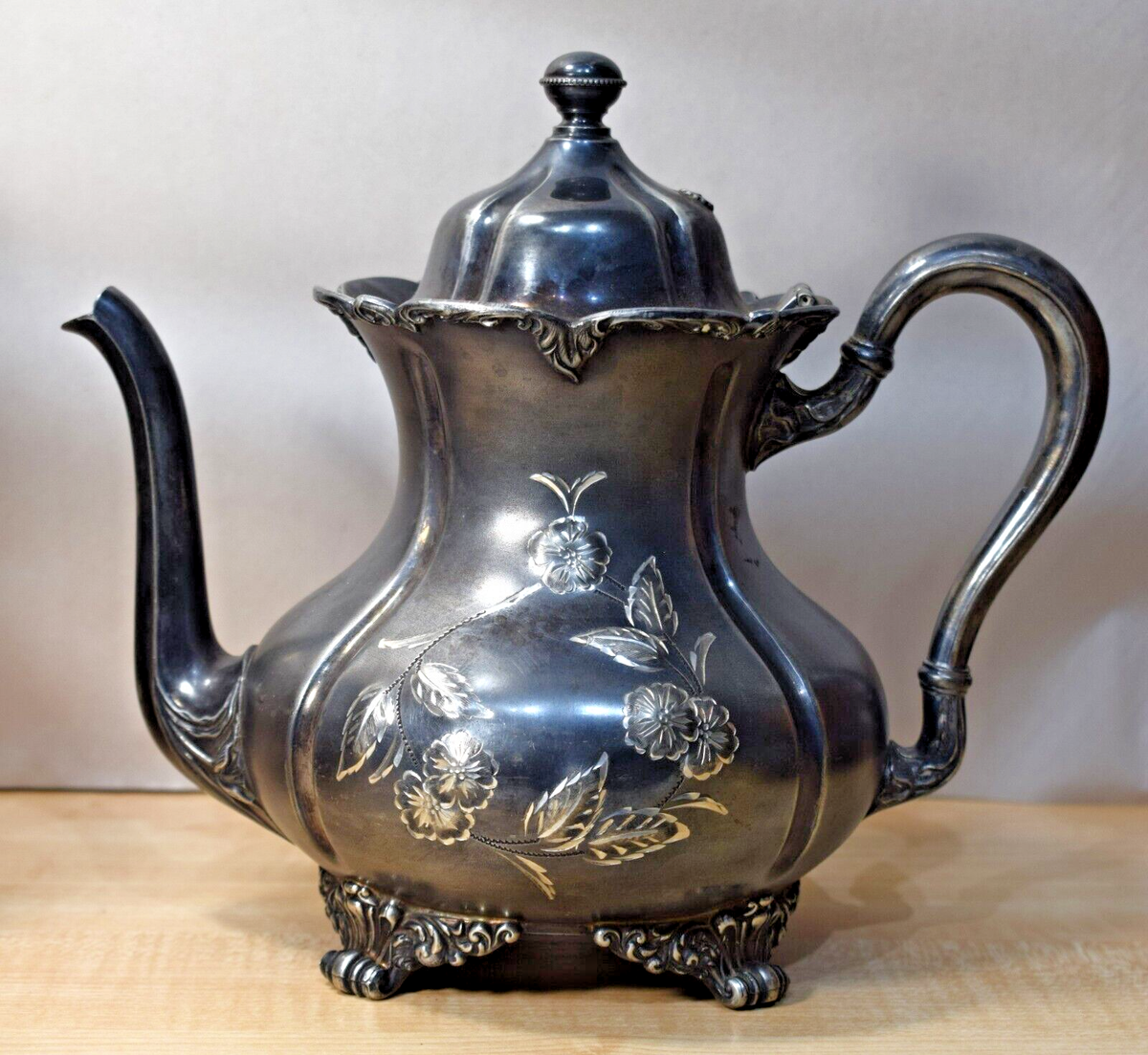 Forbes Silver Company Teapot 226 Vintage Quadruple Plate | eBay