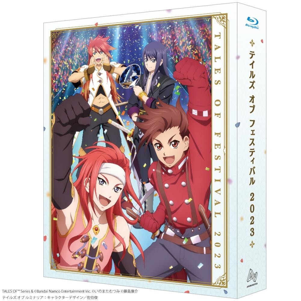 New TALES OF FESTIVAL 2023 2 Blu-ray Booklet Japan BNEI-00088 