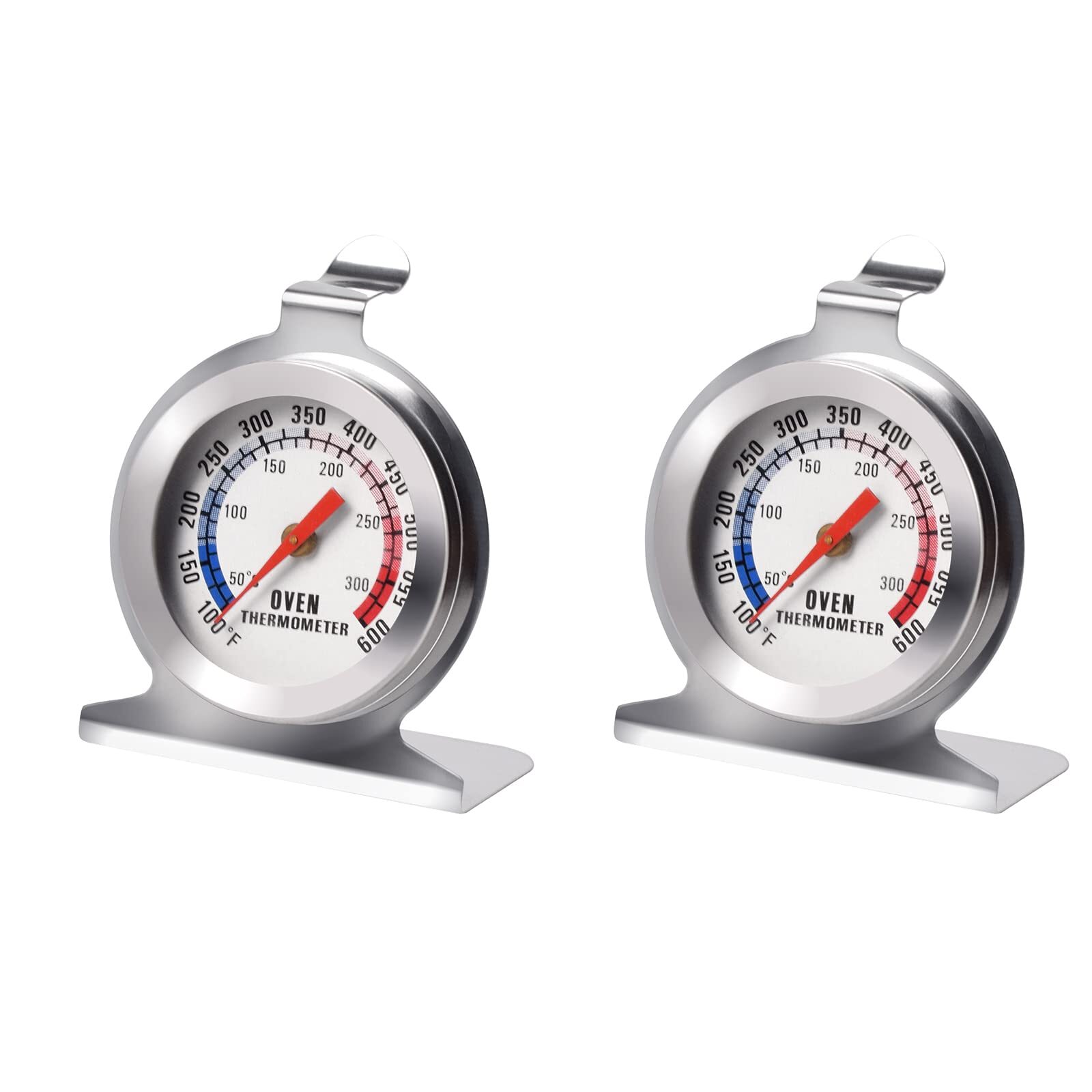 Stainless Steel Oven Thermometer for Electric/Gas Oven, Kitchen Cooking Grill...