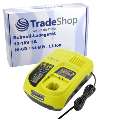 Akku Ladestation Ladegerät 12V-18V für Ryobi CCG-1801M CCG-180L