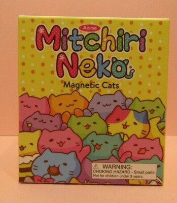 Mitchiri Neko Magnetic Cats RP Minis Anime Crunchyroll New w/Book Pad Stackable