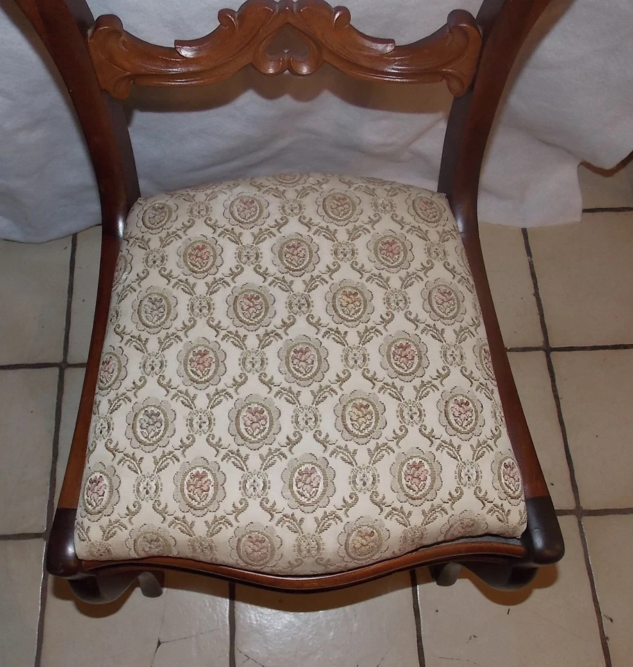 Mahogany Pierce Carved Empire Chair / Sidechair (SC284) - Image 3 of 4