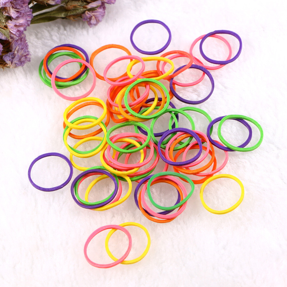170PCS Fasce Accessori per Peli di Cani Animali Domestici Fasce per Capelli Trecce Cerchi per Toelettatura Fiocchi