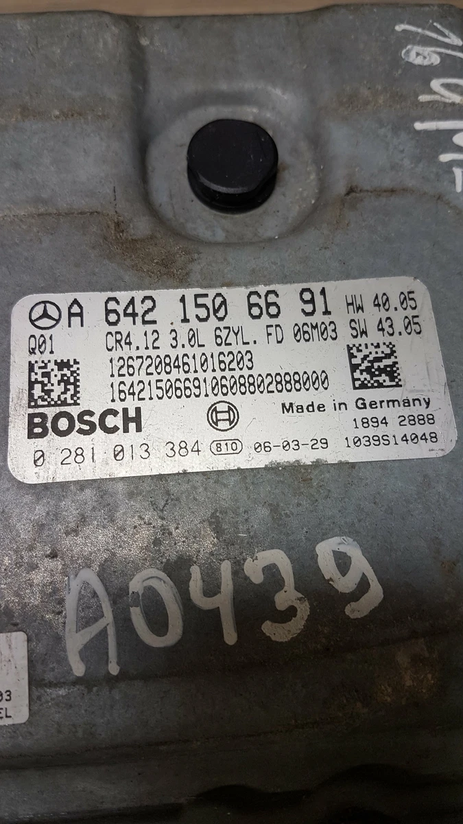 MERCEDES-BENZ M-CLASS W164 Engine Control Unit A6421506691 
