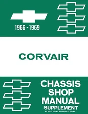 1966-1969 Chevrolet Corvair Chassis Shop Manual Supplement