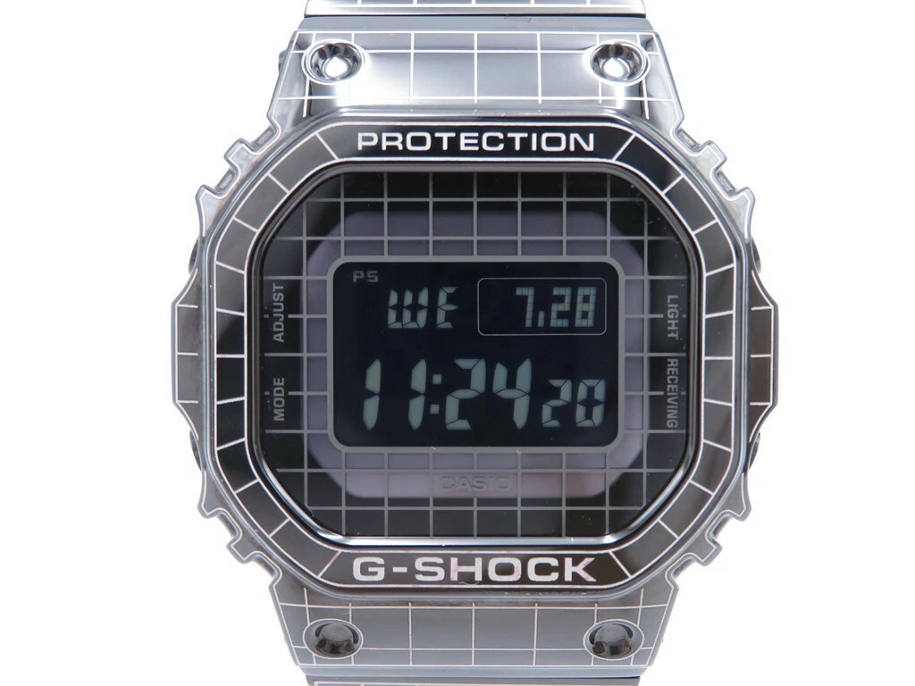 Authentic CASIO GMW-B5000CS-1JR G-SHOCK Solar Quartz Japan Used