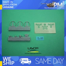 USCP 24A054 1/24 Classic Steering Wheels set Resin kit Upgrade accessories