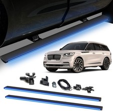 Electric Running Boards Retractable Led Light For Lincoln Aviator 2020-2026