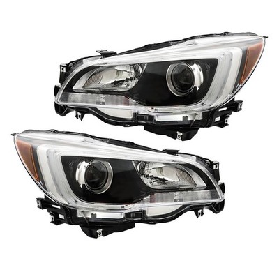 Labwork Right+Left Side Headlight For Subaru Legacy/Outback 2015-2017 Halogen