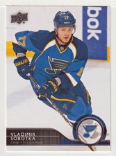 Vladimir Sobotka - St. Louis Blues (Hockey Card) 2014-15 Upper Deck # 165 Mint