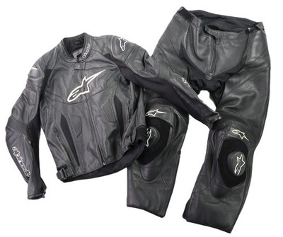 ALPINESTARS SET LOT 2 Men s 40 GP Plus R V2 Airflow Leather Jacket Missle Pants