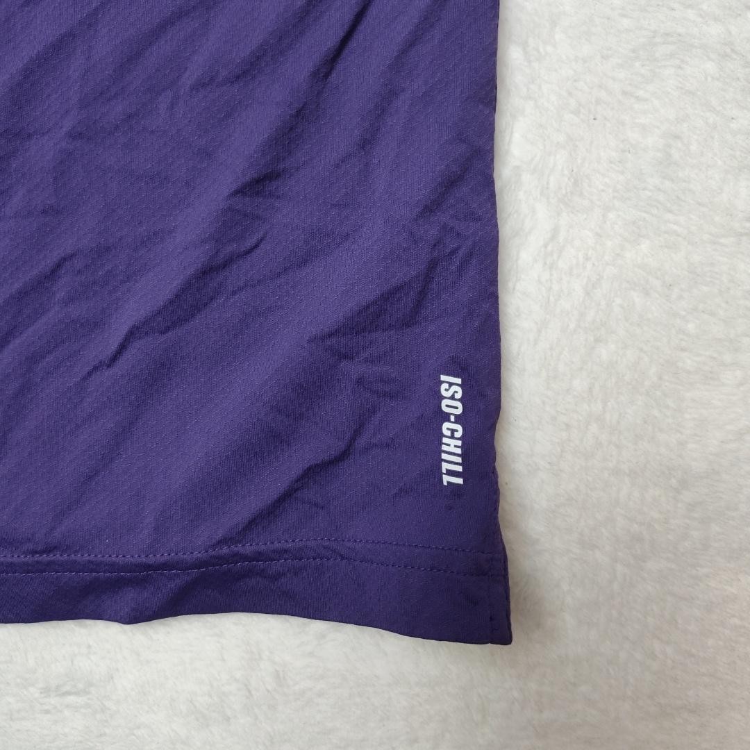 Northwestern Wildcats Shirt Men XL Purple NCAA Football Under Armour Polo Player thumbnail 6