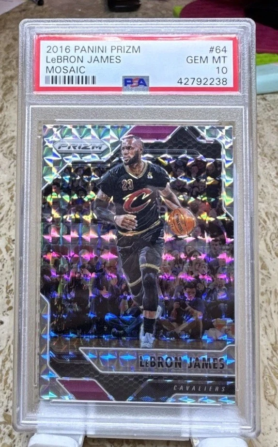 2016-17 Panini Prizm Mosaic - LeBron James #64 for sale | eBay