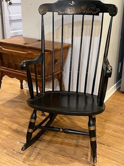 Maple Antique Black Rocking Chairs for sale | eBay