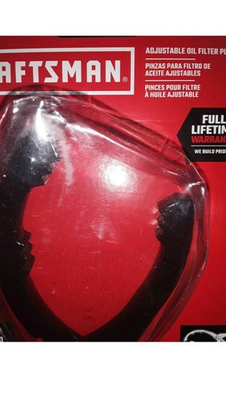 #ad #ad CRAFTSMAN OIL FILTER WRENCH ADJUSTABLE 2.5quot; to 4.5quot; New Opn Box $39.99