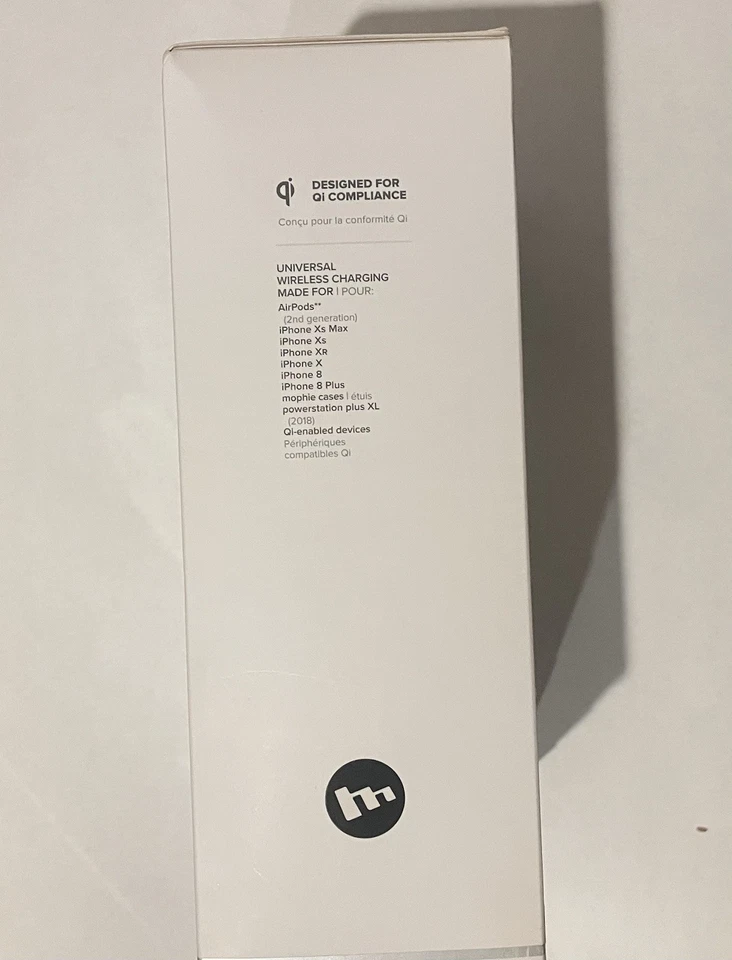 mophie Wireless Charge Pad - Apple Optimized 7.5W Qi Wireless for AirPods iPhone - Image 3 of 4