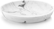 Soap Dish, Resin Soap Tray Soap Holder Container Box, Marble