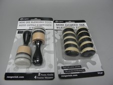 2-PACK RANGER MINI INK BLENDING TOOL 10 PACK OF DOMED FOAM