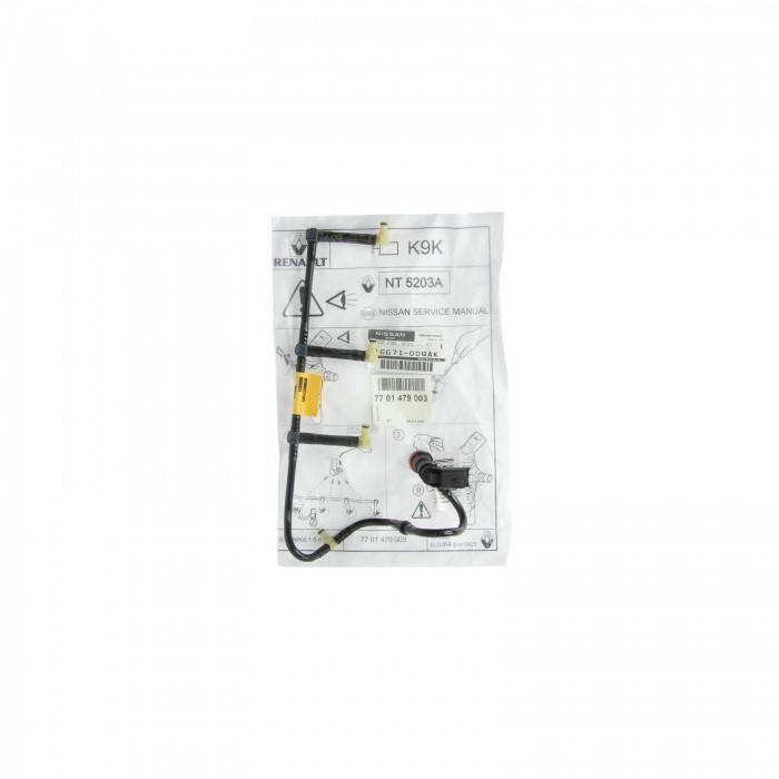 Tuyau de carburant anti-fuite pour r&eacute;parer l'injection Nissan Tiida Note 1.5 dCi