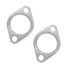 Yourkar 2 PCS Car Exhaust Gasket 2-Bolt Exhaust Flange Gaskets 2 Inch