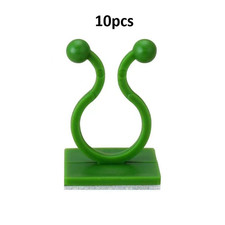 100Pcs-Home Garden Plant Climbing Wall Fixture Clips Rattan Vine Fixer Self-Adhe