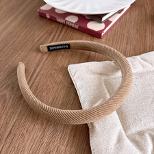 Korean Winter Simple Sponge Headband Hairbands Scrunchies Women Girls Children H