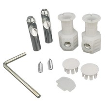 1 Pair Toilet Fixing Kit Universal Back to Wall Toilet Fixing Bolts Kits for ...